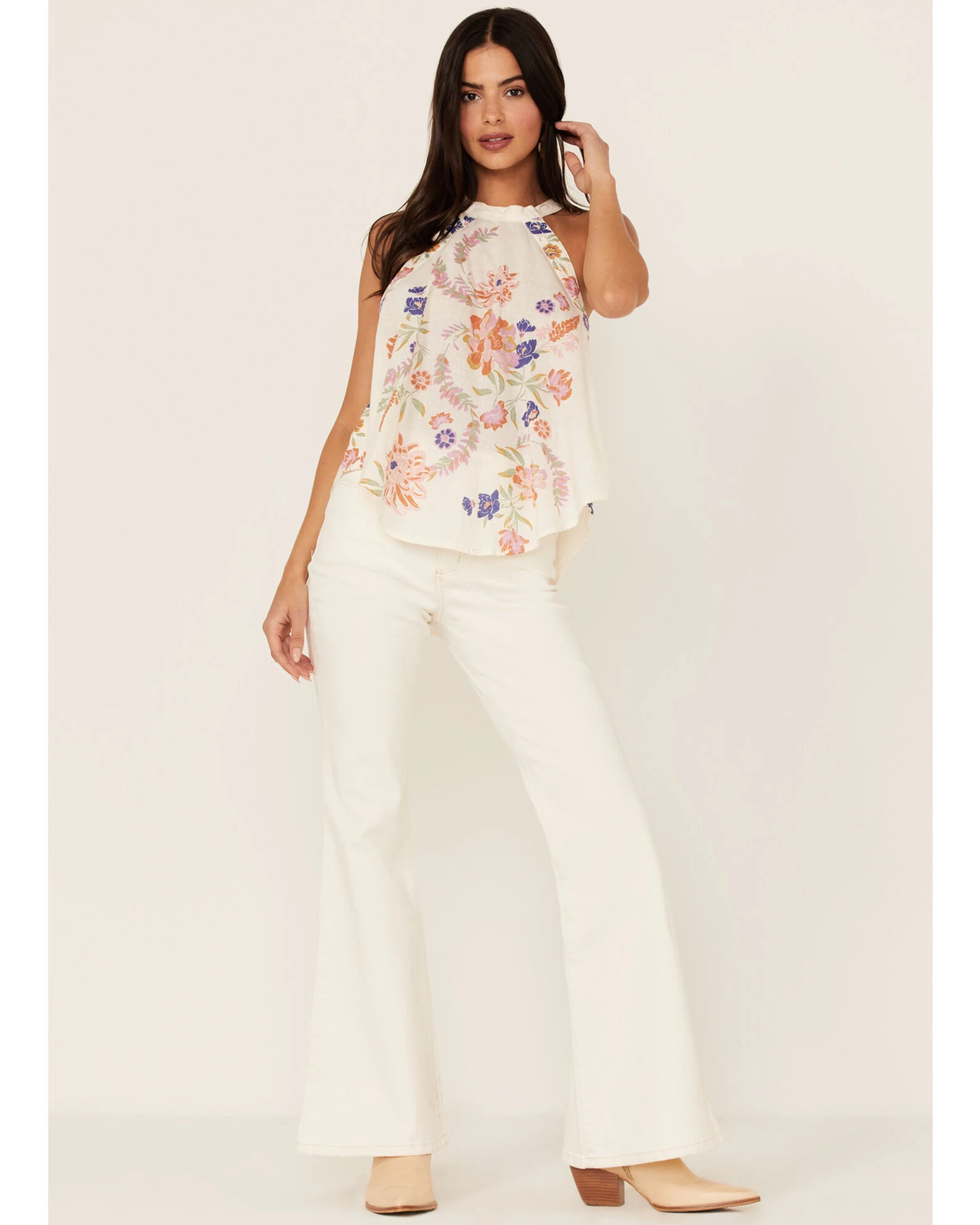 Free People Women's Emily Printed Tank 2 Free People Women's Emily Printed Tank - Image 2