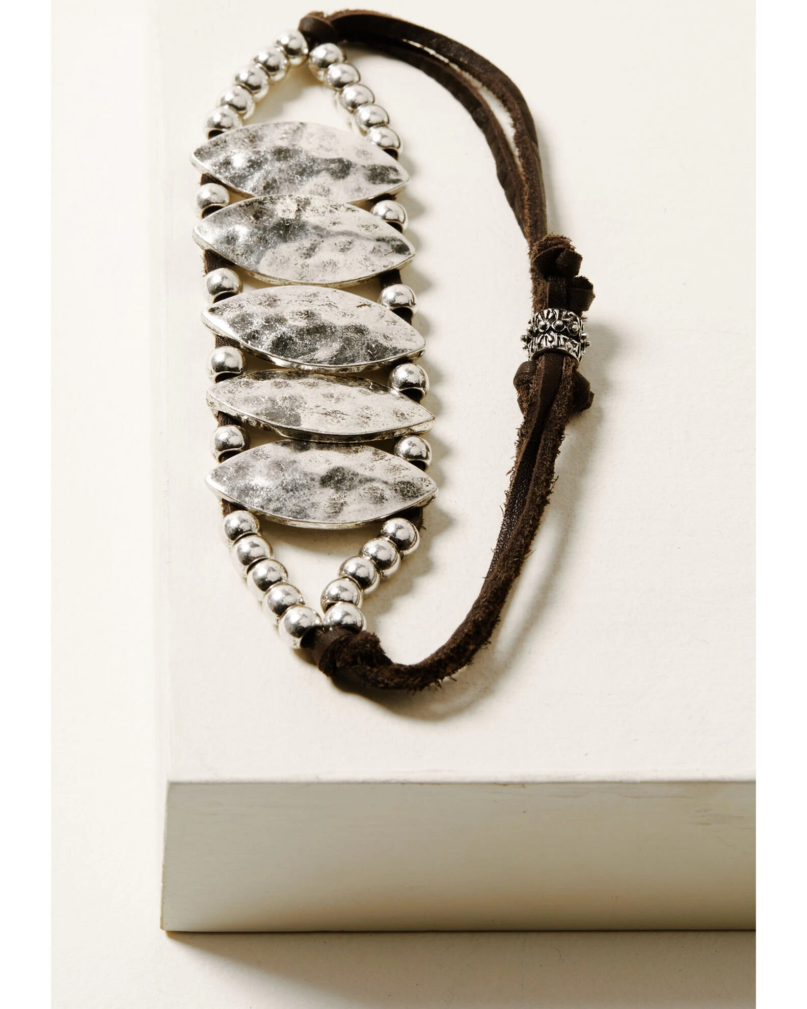 Idyllwind Women's Heritage Place Hammered Leather Bracelet 1 Idyllwind Women's Heritage Place Hammered Leather Bracelet