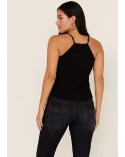 Idyllwind Women's Embroidered Handkerchief Tank  -Cowboy Pradise 2000366363 440 P4