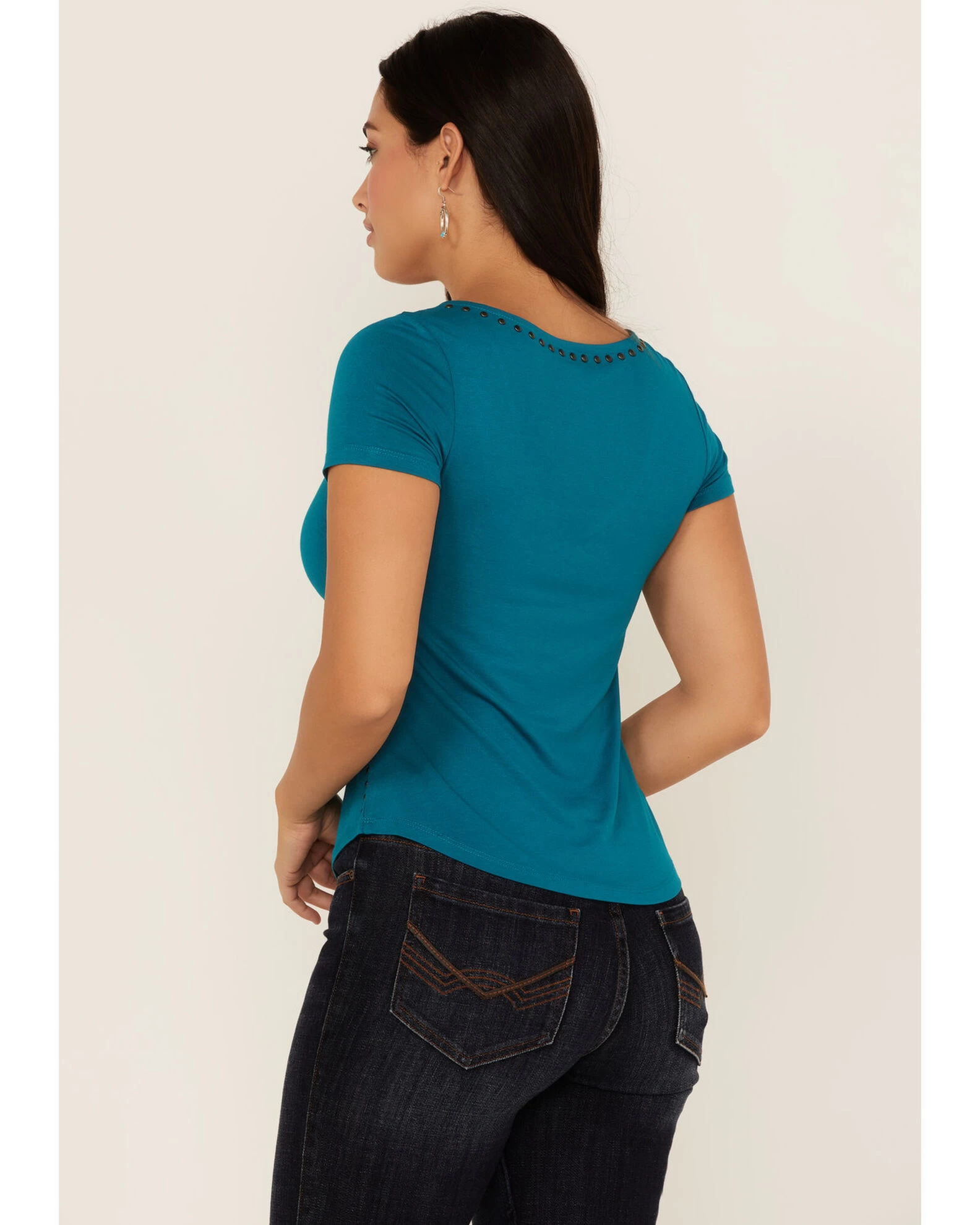 Idyllwind Women's Honky Tonk Studded Tee 4 Idyllwind Women's Honky Tonk Studded Tee - Image 4