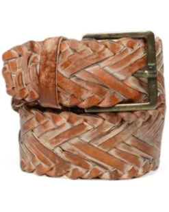 Bed Stu Women's Proem Handwoven Leather Western Belt