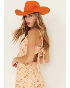 Show Me Your Mumu Women's Paisley Print Handkerchief Top -Cowboy Pradise 2000368265 900 P4