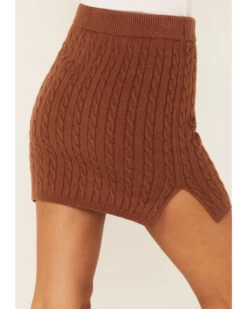 Callahan Women's Cable Knit Genny Mini Skirt -Cowboy Pradise 2000368492 200 P4