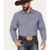 Kimes Ranch Men's Solid Linville Coolmax Button Down Western Shirt