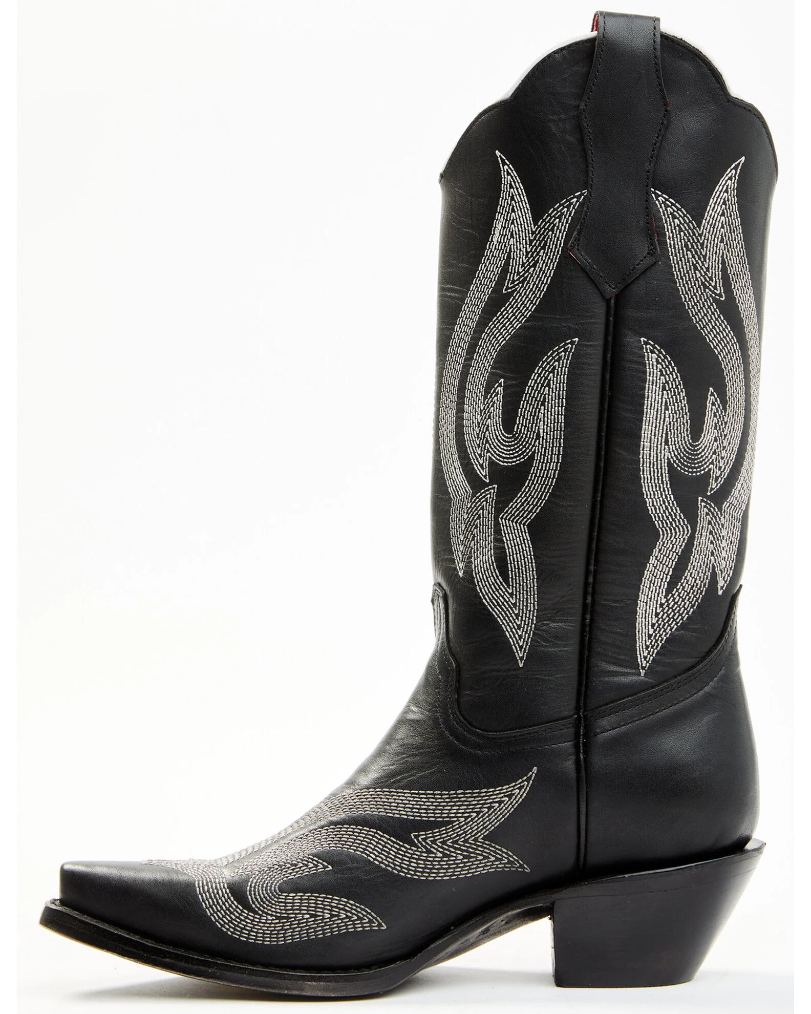 Planet Cowboy Women's Psychedelic Lines On The Highway Leather Western Boot - Snip Toe 3 Planet Cowboy Women's Psychedelic Lines On The Highway Leather Western Boot - Snip Toe - Image 3