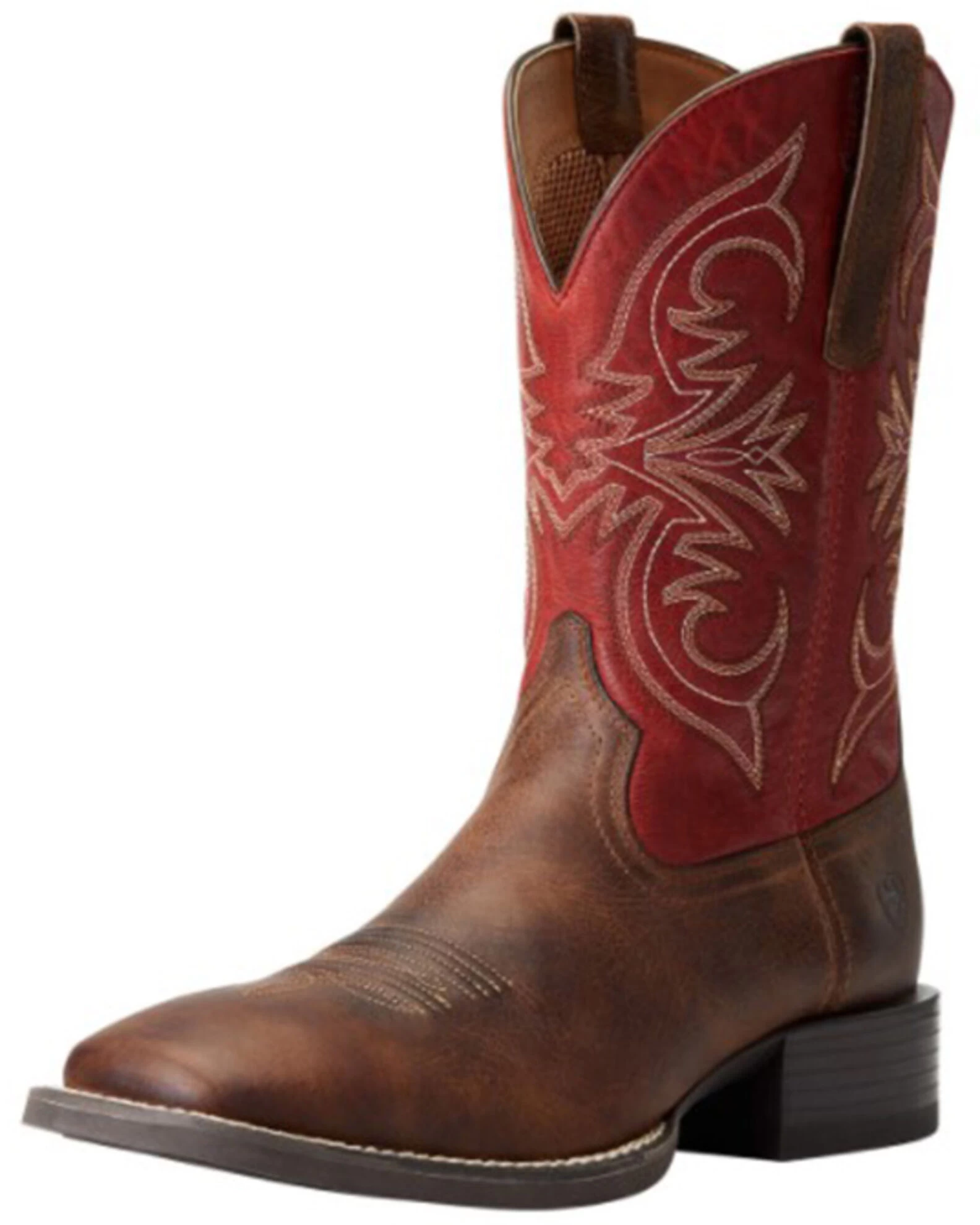 Ariat Men's Sport Pardner Performance Western Performance Boots - Broad Square Toe 1 Ariat Men's Sport Pardner Performance Western Performance Boots - Broad Square Toe