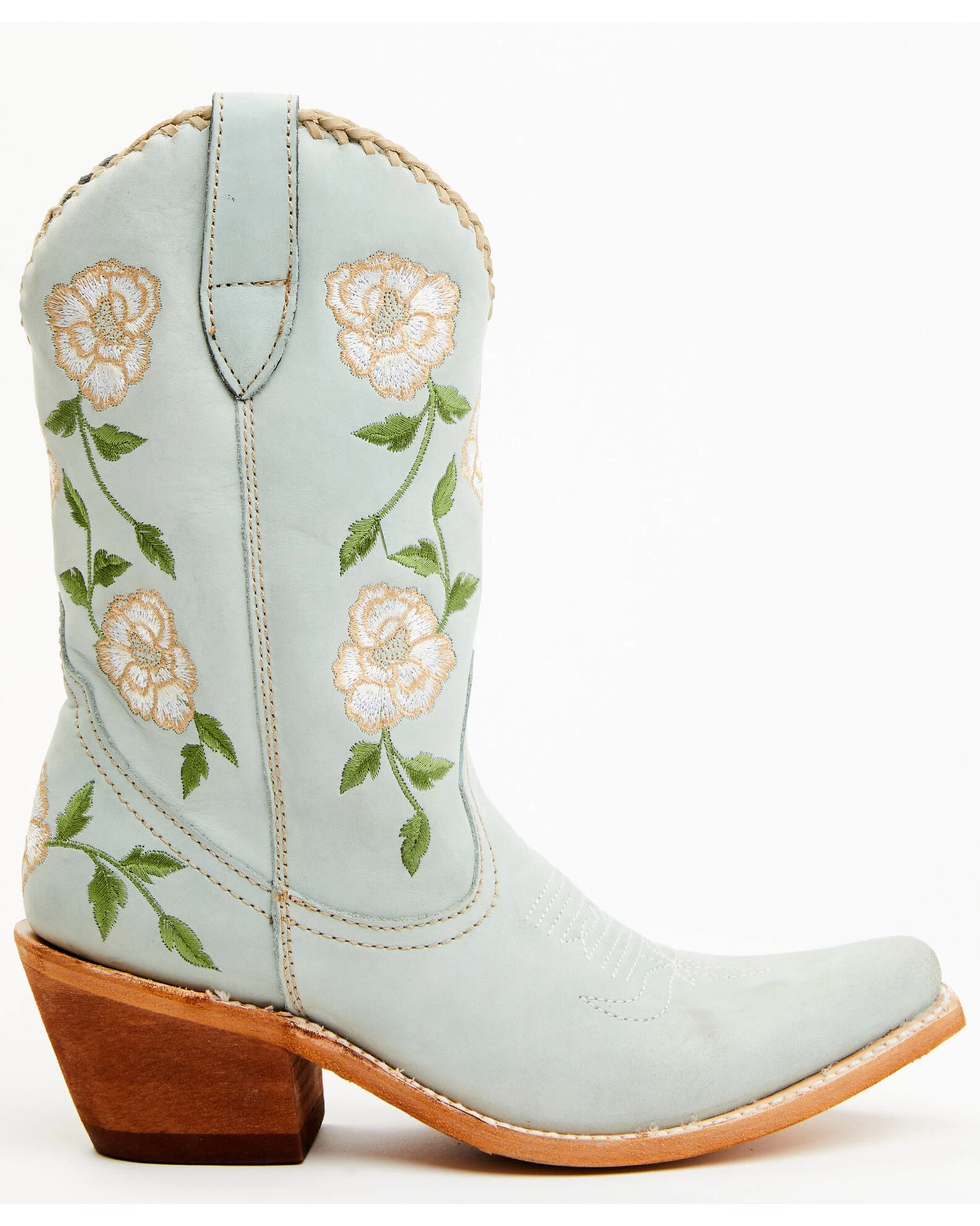 Liberty Black Women's Nina Rose Embroidery Western Boots - Snip Toe 2 Liberty Black Women's Nina Rose Embroidery Western Boots - Snip Toe - Image 2