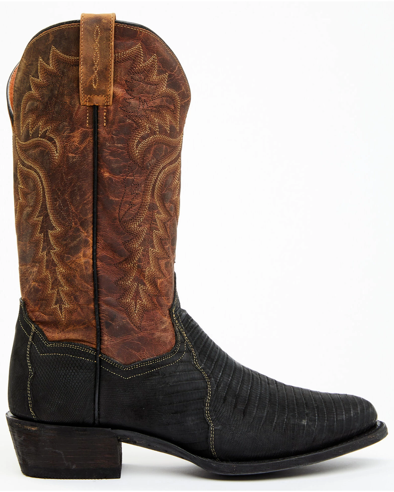 Dan Post Men's Winston Exotic Teju Lizard Western Boots - Medium Toe 2 Dan Post Men's Winston Exotic Teju Lizard Western Boots - Medium Toe - Image 2