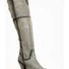 Dan Post Women's Corsette Over The Knee Fashion Western Boots - Snip Toe