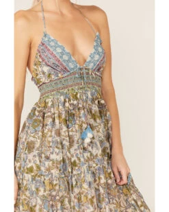 Free People Women's Real Love Maxi Dress -Cowboy Pradise 2000371751 103 P3