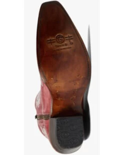 Corral Women's Flowered Embroidery Ankle Western Booties - Snip Toe -Cowboy Pradise 2000371810 920 P5