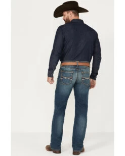 Ariat Men's M4 Cayman Ramos Medium Wash Relaxed Boot Stretch Denim Jeans -Cowboy Pradise 2000371981 400 P3