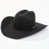 Cody James Men's 5X Self Band Cattleman Fur Blend Western Hat - Black 