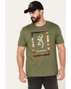Browning Men's Americana Short Sleeve Graphic T-Shirt