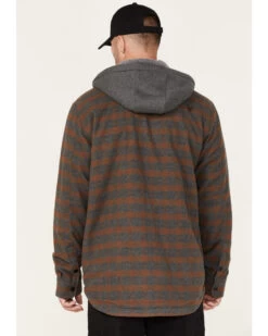 Hawx Men's Insulated Hooded Shirt Jacket 7 Hawx Men's Insulated Hooded Shirt Jacket -Cowboy Pradise 2000373742 200 P4