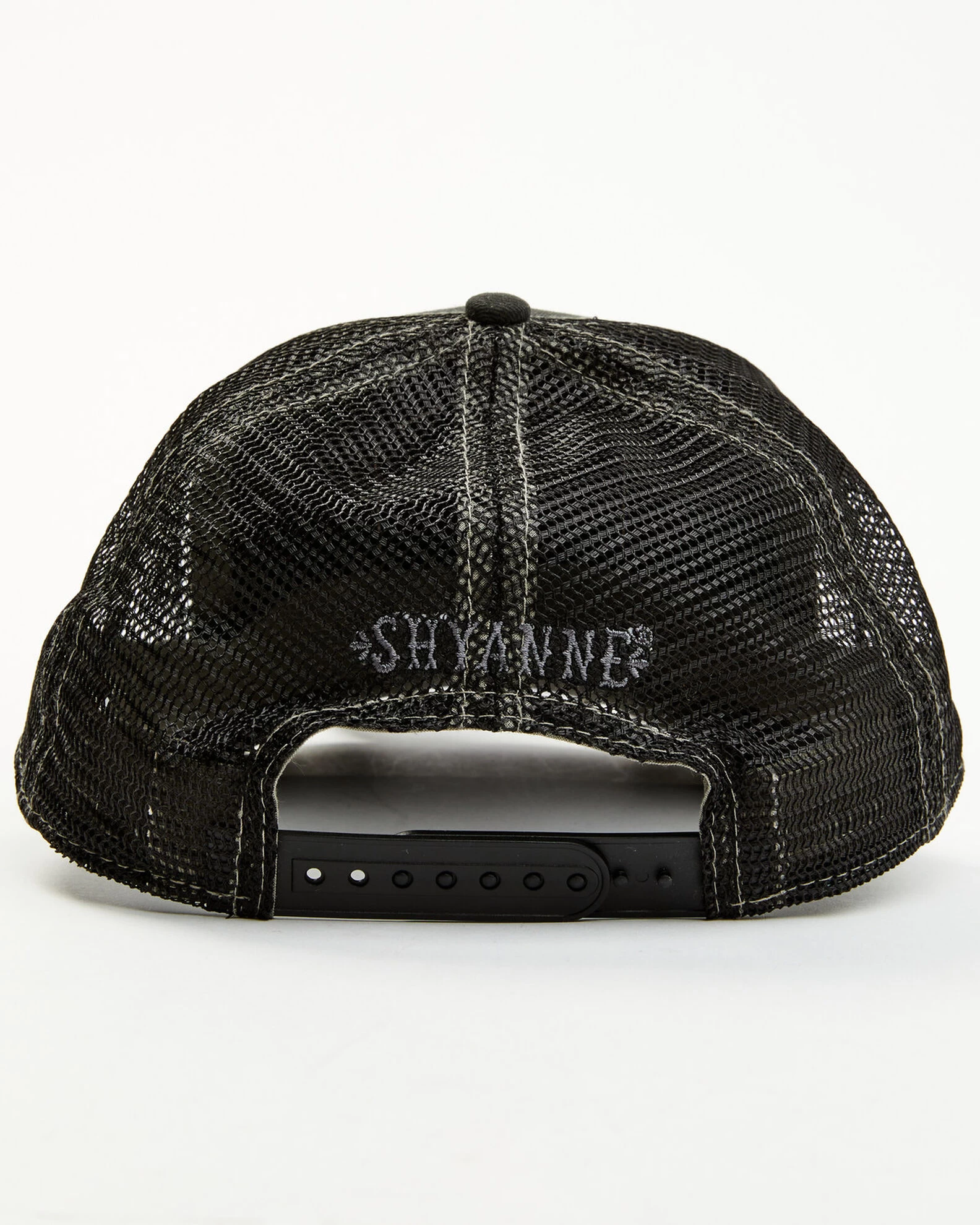 Shyanne Women's Black Distressed Longhhorn Mesh-Back Baseball Hat 3 Shyanne Women's Black Distressed Longhhorn Mesh-Back Baseball Hat - Image 3