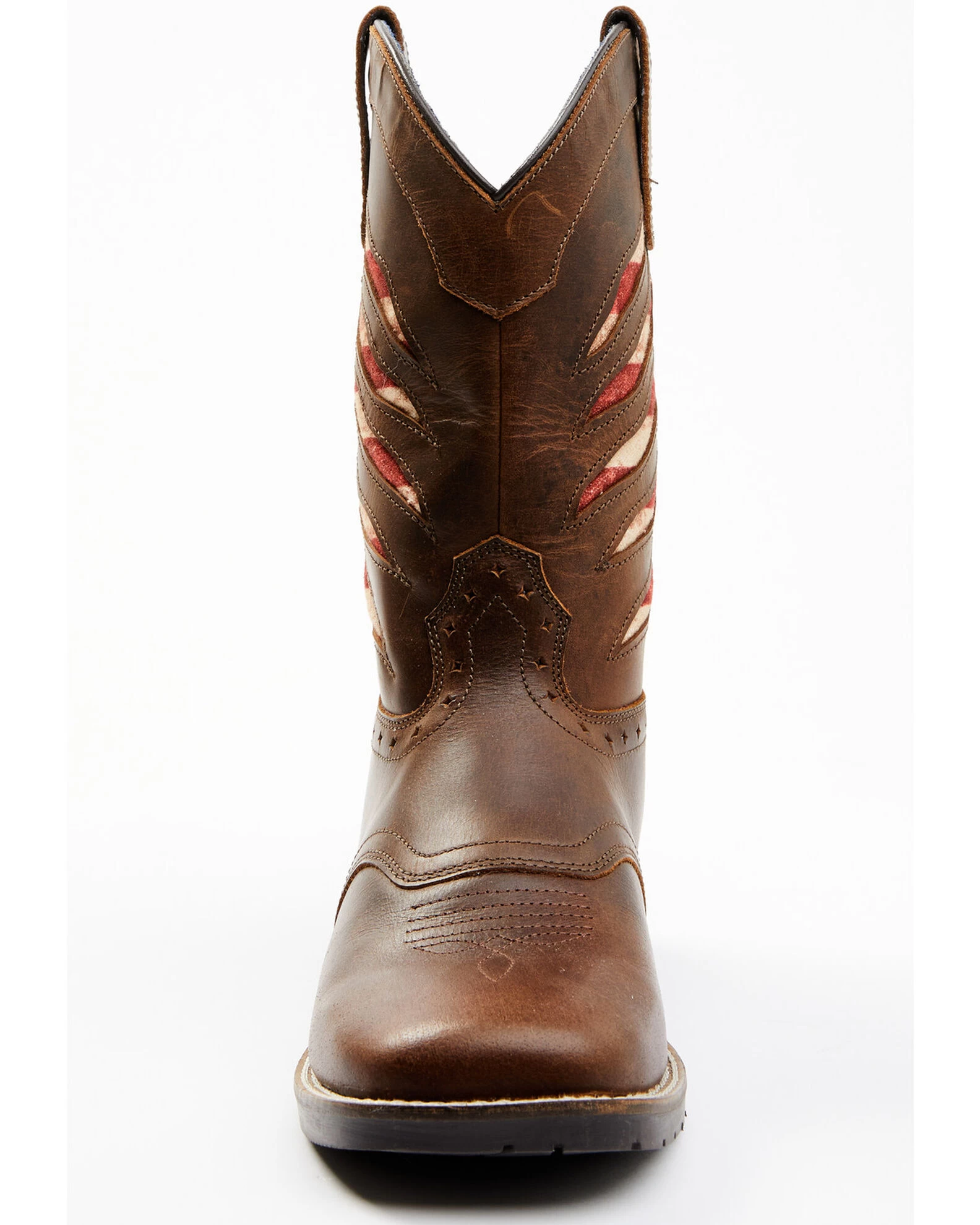 Cody James Boys' Ripped Flag Western Boots - Broad Square Toe 4 Cody James Boys' Ripped Flag Western Boots - Broad Square Toe - Image 4