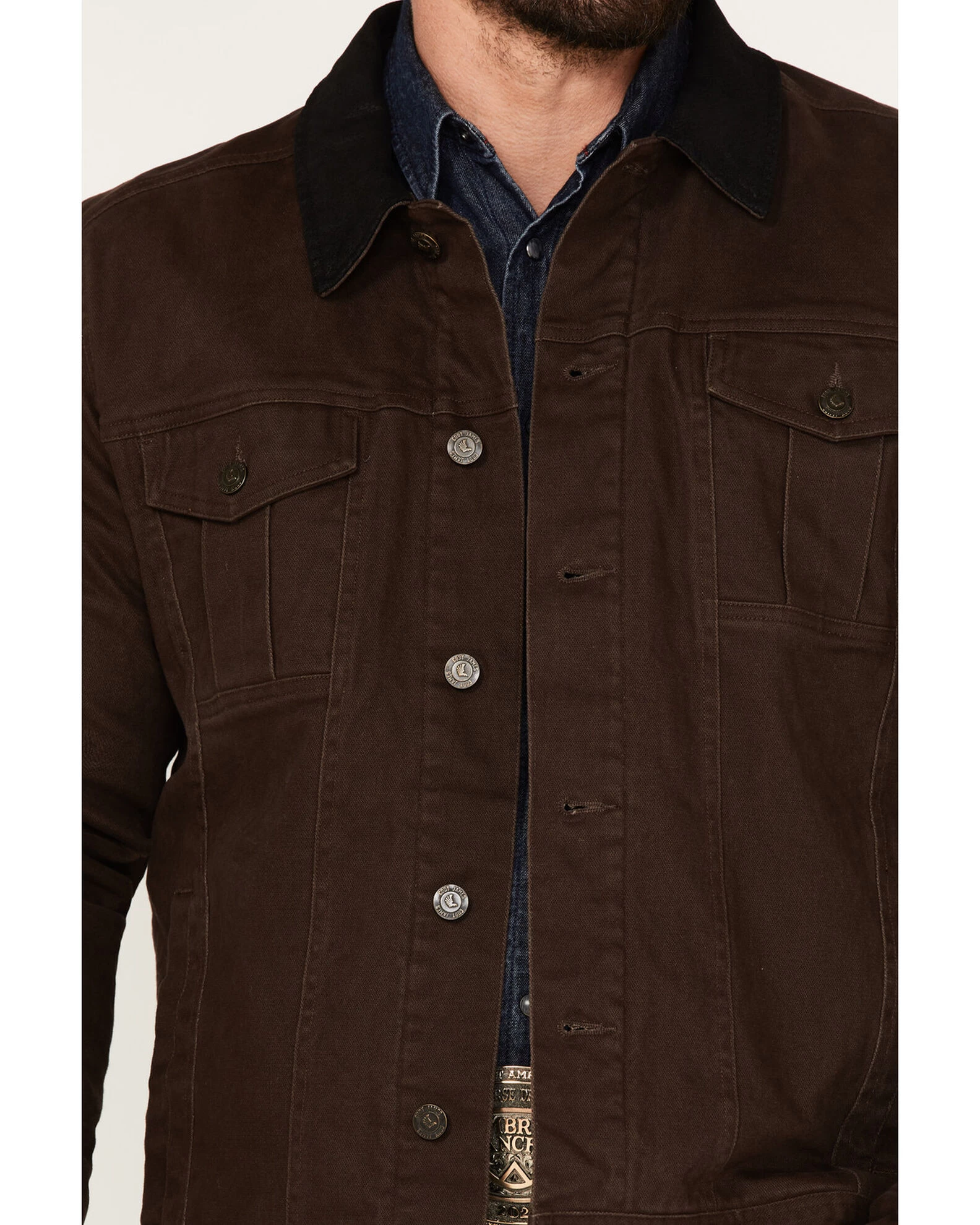 Cody James Men's Ozark Washed Rancher Jacket 3 Cody James Men's Ozark Washed Rancher Jacket - Image 3
