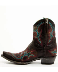 Old Gringo Women's Diego Short Embroidered Booties - Snip Toe -Cowboy Pradise 2000374903 240 P3
