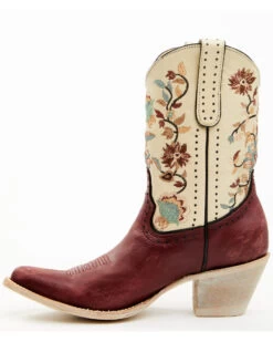 Yippee Ki Yay By Old Gringo Women's Bruni Floral Embroidered Studded Western Boots - Medium Toe -Cowboy Pradise 2000374913 646 P3