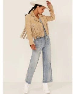 Understated Leather Women's Fearless Fringe Suede Jacket 7 Understated Leather Women's Fearless Fringe Suede Jacket -Cowboy Pradise 2000374925 280 P3