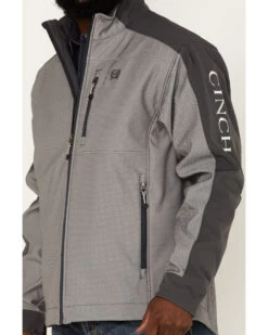 Cinch Men's Textured Logo Softshell Colorblock CC Jacket 6 Cinch Men's Textured Logo Softshell Colorblock CC Jacket -Cowboy Pradise 2000375169 020 P3