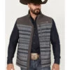 Cinch Men's Bonded Softshell Vest