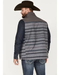 Cinch Men's Bonded Softshell Vest -Cowboy Pradise 2000375211 020 P4