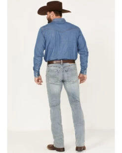 Hooey Men's Revolver Light Wash Slim Straight Reflex JeansÂ