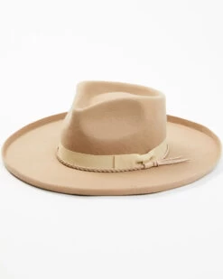 Shyanne Women's Ribbon Wool Felt Fashion Western Hat 