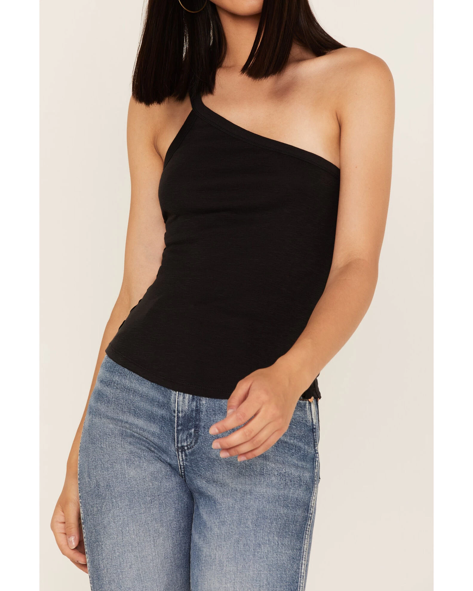 Free People One Way Or Another One-Shoulder Tank Top 3 Free People One Way Or Another One-Shoulder Tank Top - Image 3