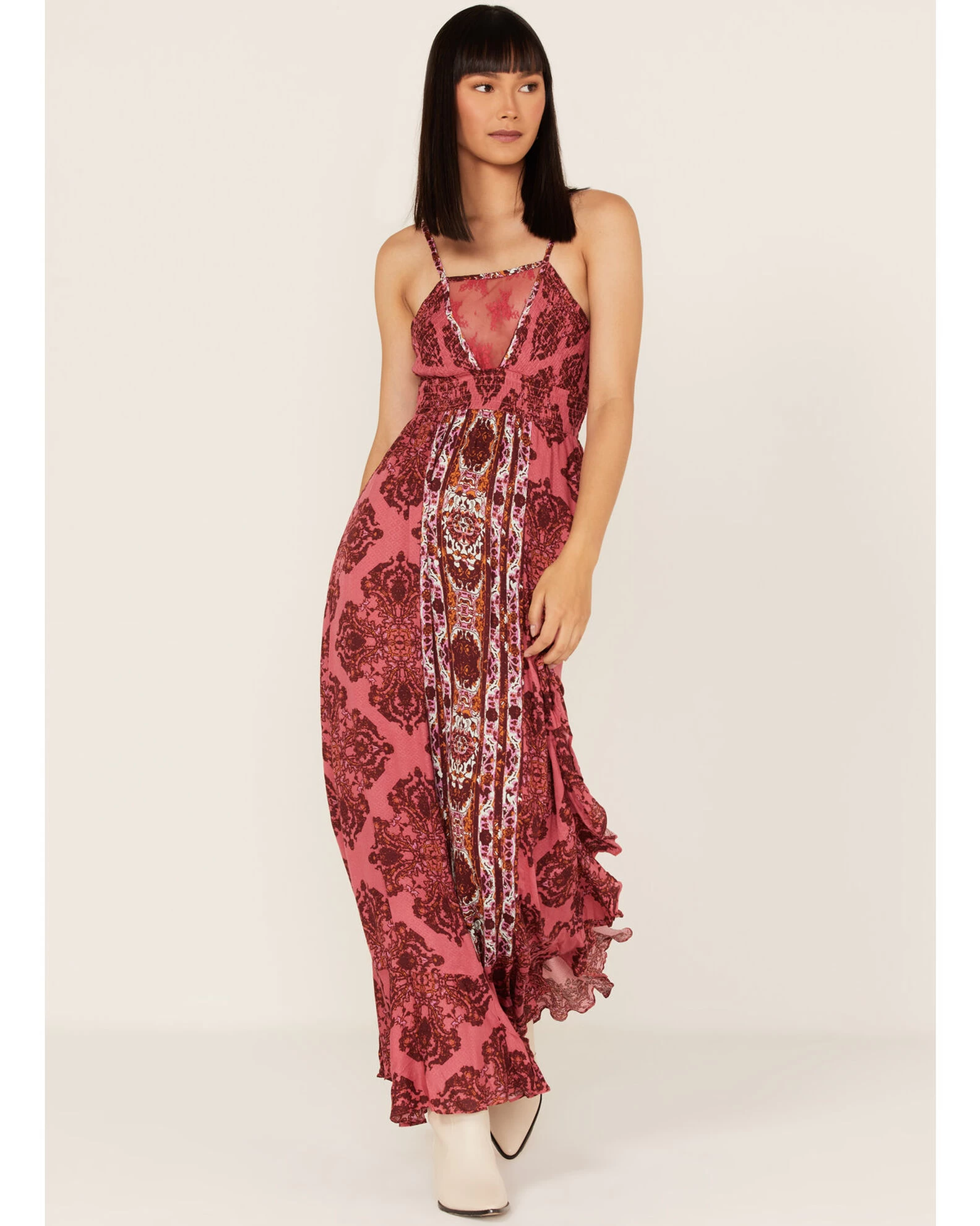 Free People Women's That Moment Slip Maxi Dress 1 Free People Women's That Moment Slip Maxi Dress
