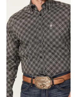 Ariat Men's Wyatt Stretch Classic Fit Long Sleeve Button-Down Western Shirt -Cowboy Pradise 2000377078 022 P3