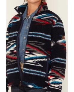Ariat Women's Chimayo Southwestern Sherpa Jacket -Cowboy Pradise 2000377711 410 P3