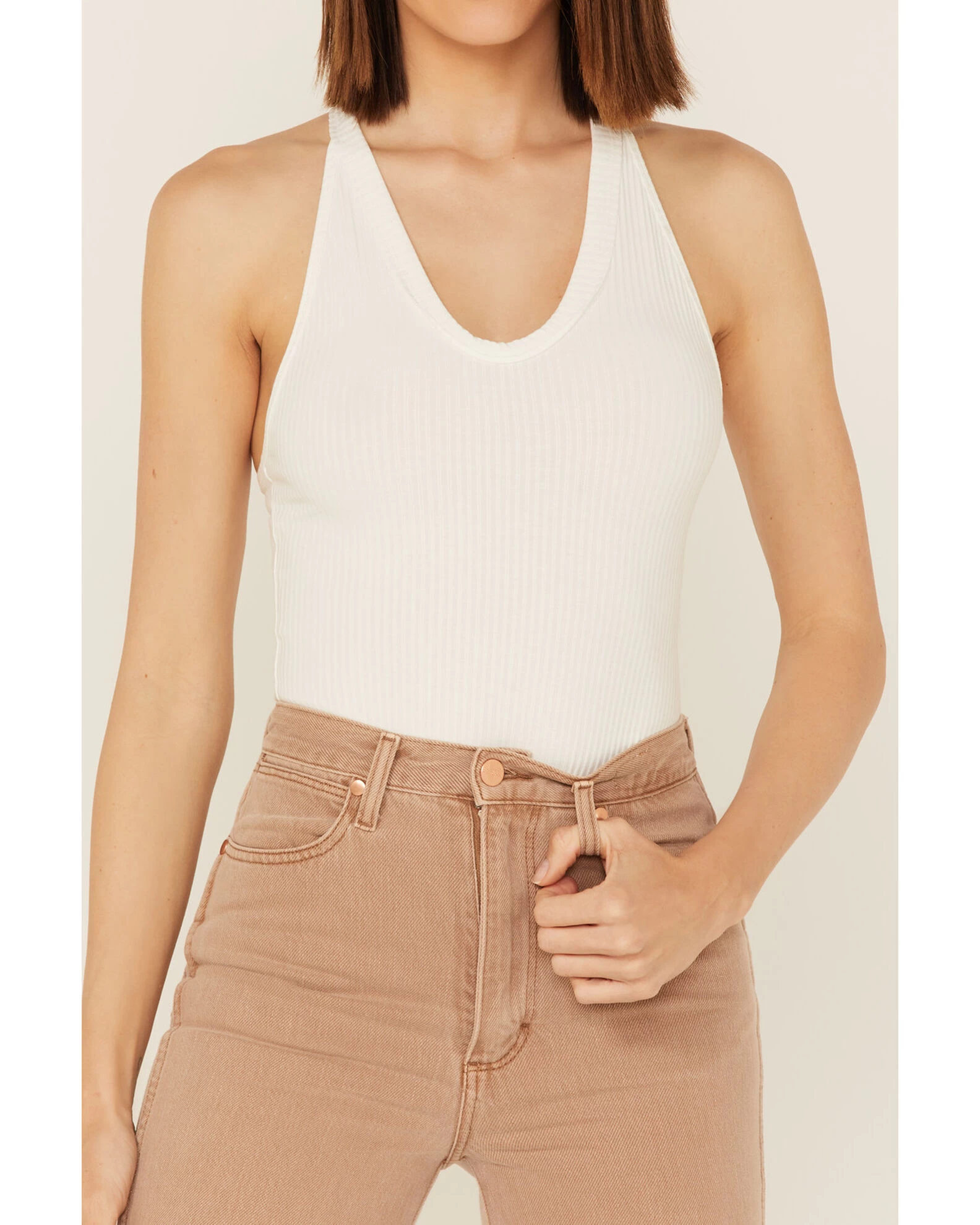 Free People Women's Speed Dial Bodysuit 3 Free People Women's Speed Dial Bodysuit - Image 3
