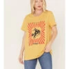 Wrangler Women's Giddy Up Cowboy Short Sleeve Graphic Tee