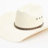 Cody James Men's Laced Woven Straw Western Hat