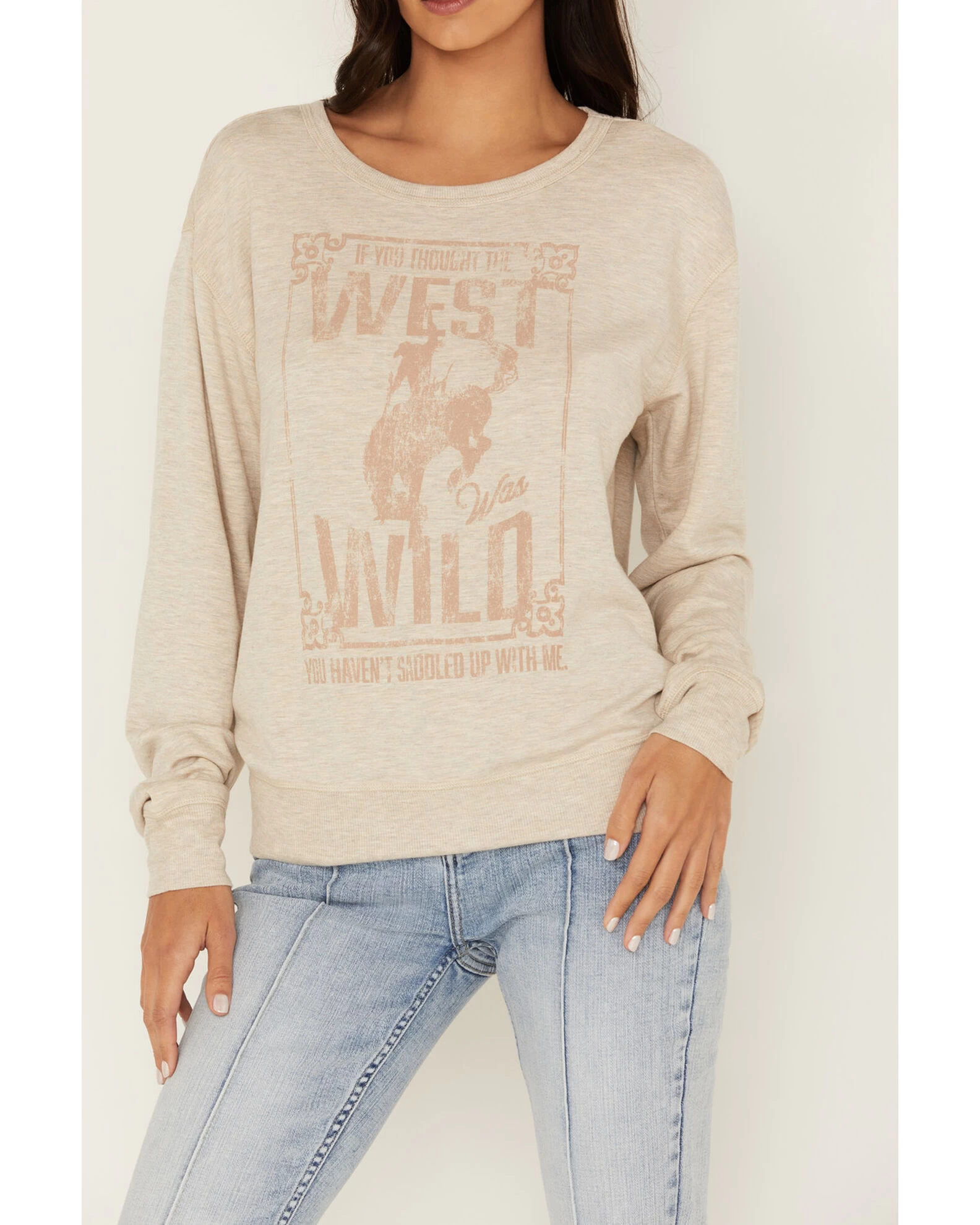 Idyllwind Women's Wild West Graphic Sweatshirt 3 Idyllwind Women's Wild West Graphic Sweatshirt - Image 3