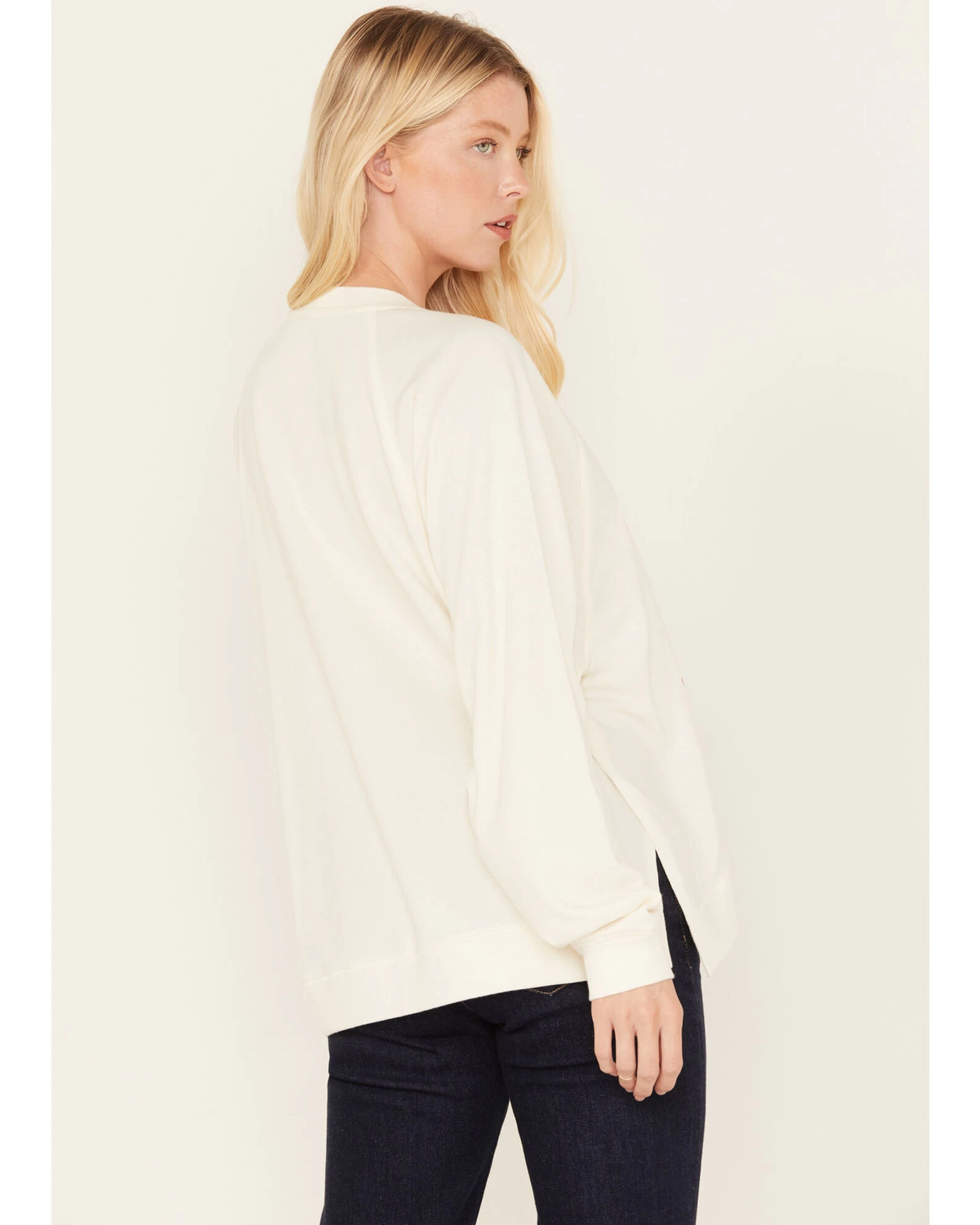 Cleo + Wolf Women's Rockies Graphic Sweatshirt 4 Cleo + Wolf Women's Rockies Graphic Sweatshirt - Image 4