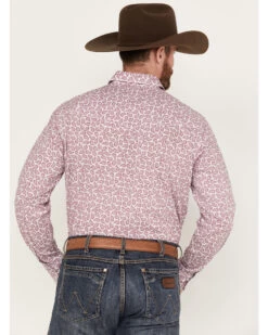 Wrangler 20x Men's Paisley Print Long Sleeve Pearl Snap Western Competition Shirt -Cowboy Pradise 2000380791 650 P4
