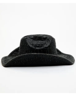 Wonderwest Women's Black Rhinestone Western Hat -Cowboy Pradise 2000380891 001 P3