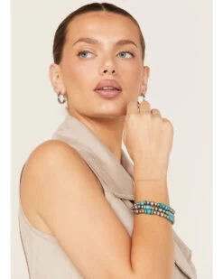 Paige Wallace Women's Layered Beaded Bracelet