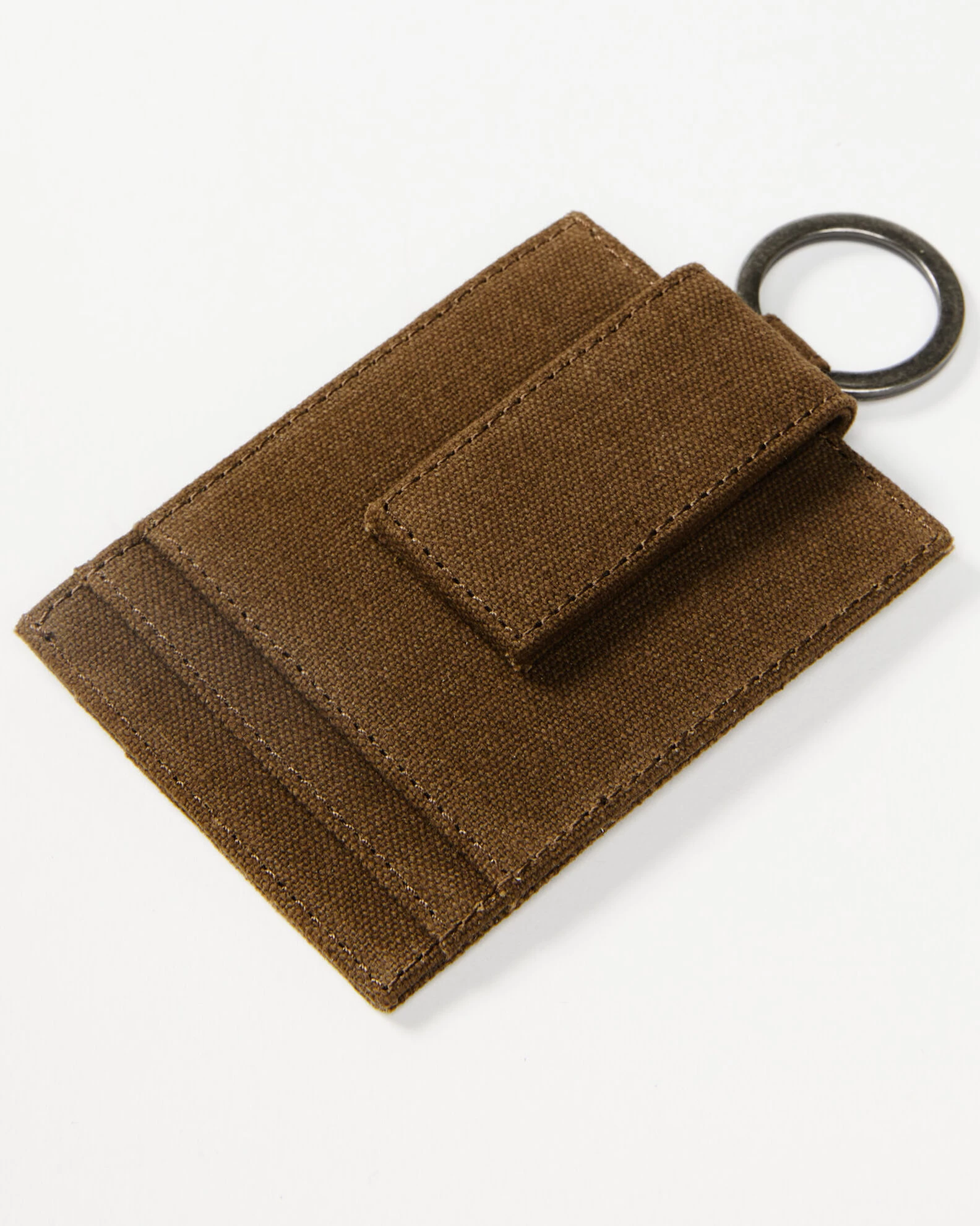 Brothers & Sons Brown Keychain & Credit Card Wallet 2 Brothers & Sons Brown Keychain & Credit Card Wallet - Image 2
