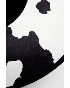 Idyllwind Women's Billie Jean Cow Print Western Felt Hat -Cowboy Pradise 2000381212 001 P3