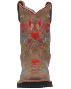 Dan Post Girls' Embroidered Western Boots - Broad Square Toe 10 Dan Post Girls' Embroidered Western Boots - Broad Square Toe -Cowboy Pradise 2000381636 251 P4
