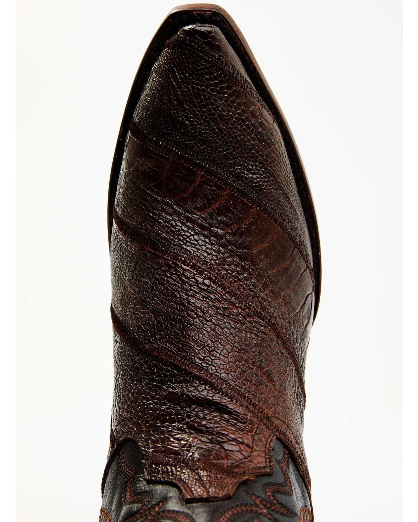 Dan Post Men's Exotic Ostrich Leg Western Boots - Snip Toe 6 Dan Post Men's Exotic Ostrich Leg Western Boots - Snip Toe - Image 6