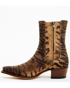 Sendra Women's Tiger Print Western Booties - Snip Toe 9 Sendra Women's Tiger Print Western Booties - Snip Toe -Cowboy Pradise 2000382417 200 P3