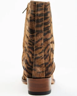 Sendra Women's Tiger Print Western Booties - Snip Toe 11 Sendra Women's Tiger Print Western Booties - Snip Toe -Cowboy Pradise 2000382417 200 P5
