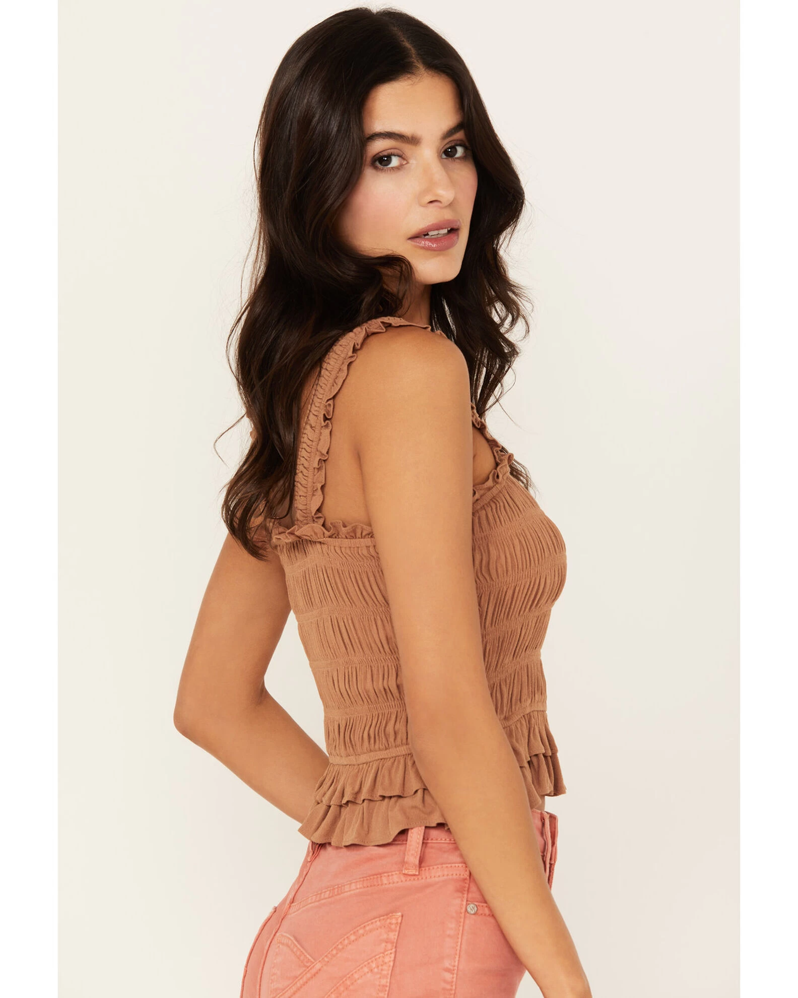 Shyanne Women's Smocked Tank 2 Shyanne Women's Smocked Tank - Image 2