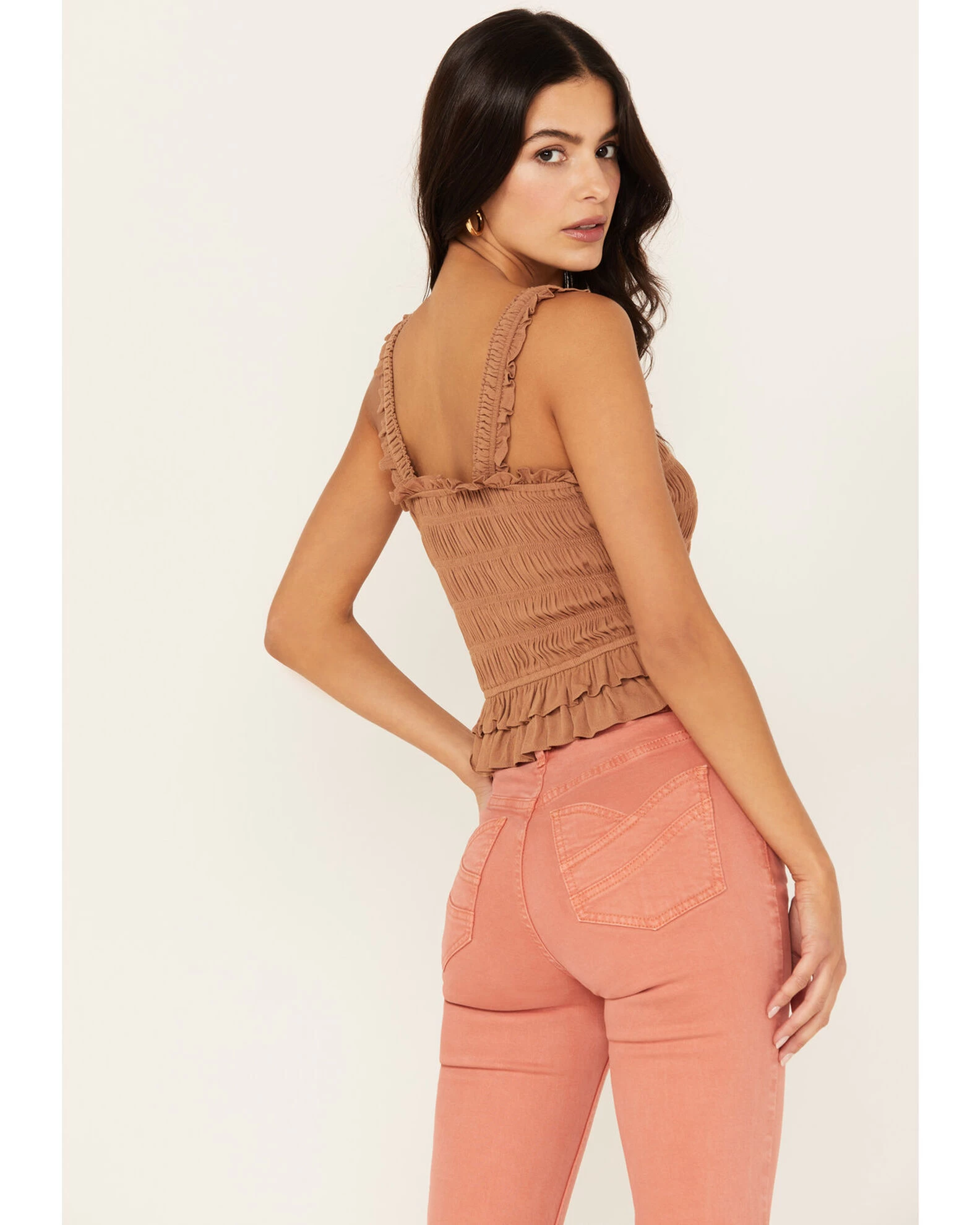 Shyanne Women's Smocked Tank 4 Shyanne Women's Smocked Tank - Image 4